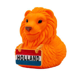 Badleeuw - Rubberen Holland souvenir ( WK voetbal )