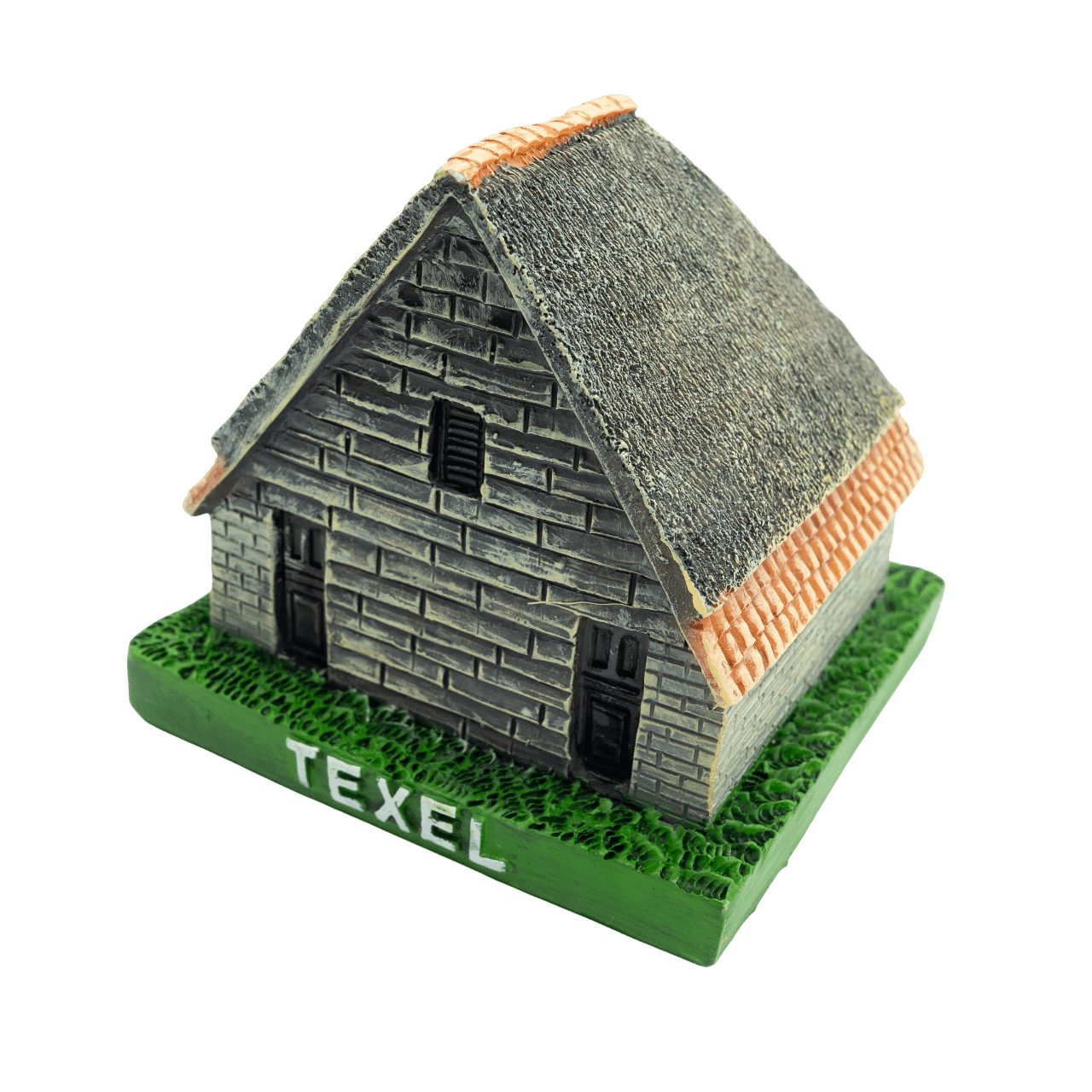 Texel beeldje schapenboet - Resin handgeschilderd